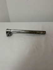 Vintage 90s 25.4 Seatpost And Clamp Made In England - Length To Max Line 210mm
