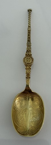Silver hallmarked coronation