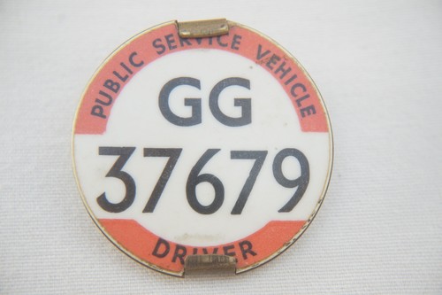 Psv 37679 bus drivers badge - gg,