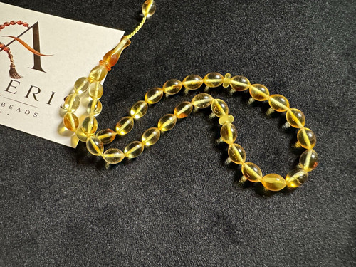 Baltic amber prayer beads