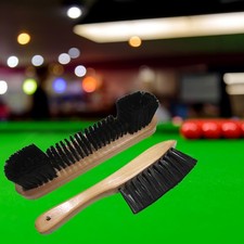 2Pcs Durable Billiard Pool Table and Rail Brus Billiard Table Cleaning Tool Pool