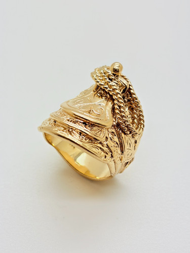 9ct yellow solid gold - solid,