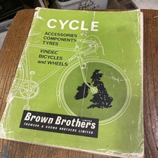 60s? Brown Brothers Cycle Catalogue Vintage Bike Cycling
