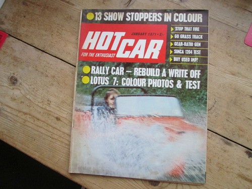 Hot car january - january, 1971