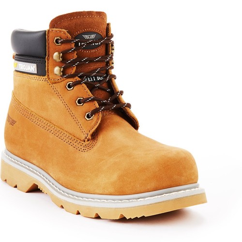 Trojan steel toe atlas brown - steel,