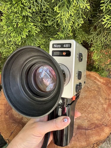 Vintage movie camera braun - movie,