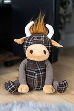 Highland Cow Fabric Door
