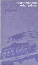 Volvo Price List circa Late