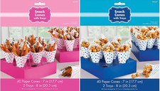 40x Cone Shape Popcorn Paper