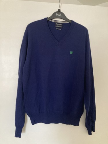 Hackett neck jumper size - v,