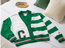 Champion Striped Knit Cardigan