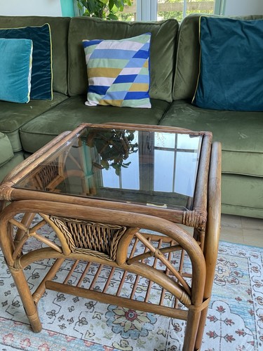 Bamboo rattan wooden large