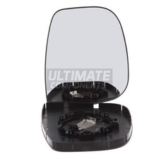 Wing Mirror Glass Peugeot Partner Van 3/2012-> Convex Non-Heated Drivers Side