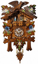 Black Forest Clock, turning