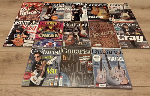 Guitarist magazine bundle 13 - magazine, x