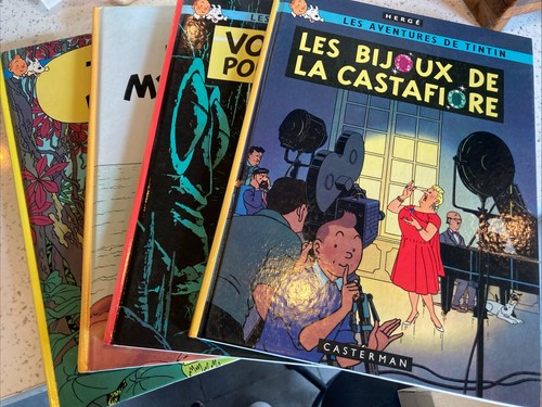Tintin french hardback - tintin, 4