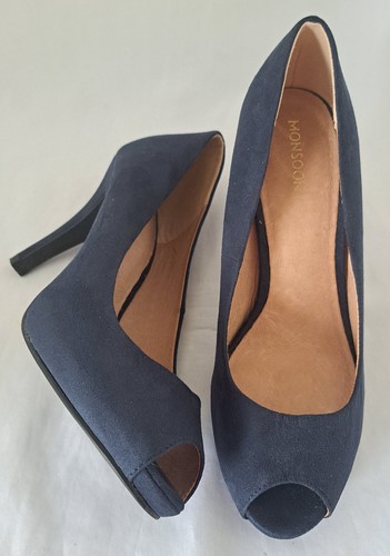 Monsoon dark blue suede - monsoon,