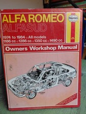 haynes car manual alfasud