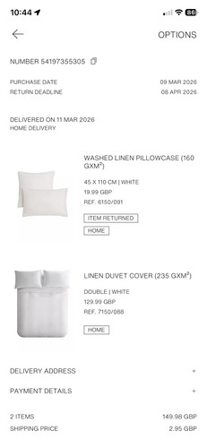 Zara really heavy - heavy, linen