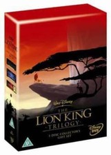The Lion King Trilogy DVD (2004) Roger Allers cert U 5 discs Fast and FREE P & P
