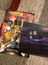 Doctor Who Exhibition Brighton Pier 2005 programme & 3D Mouse Mat