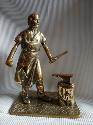 Large solid brass - brass, victorian