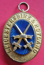 Leicestershire & Rutland Past Provincial Grand Sword Bearer masonic collar jewel
