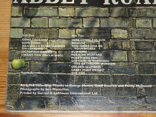 The beatles abbey road vinyl - beatles,