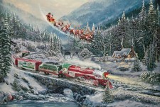 Thomas Kinkade Christmas Light