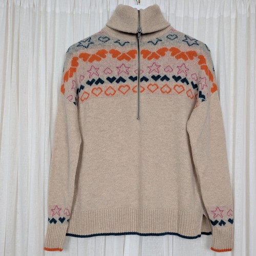 White stuff fair isle knit - white,