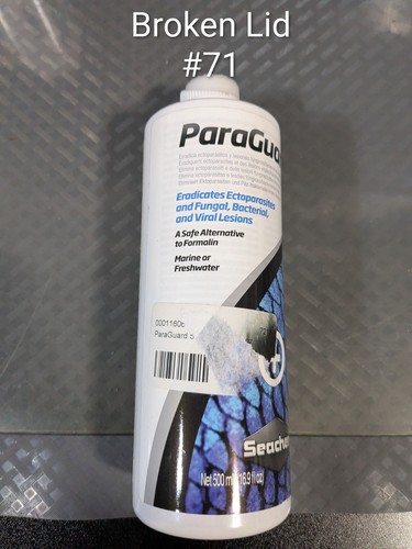 Seachem paraguard 500 - seachem,