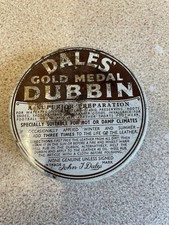 Vintage Dales Gold Medal Dubbin 4oz Tin Only A Little Bit Used Out Of It.