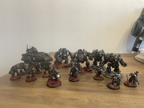 Warhammer 40k iron hands army - 40k,
