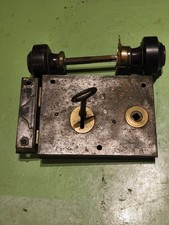 Vintage Rim Lock with Keeper