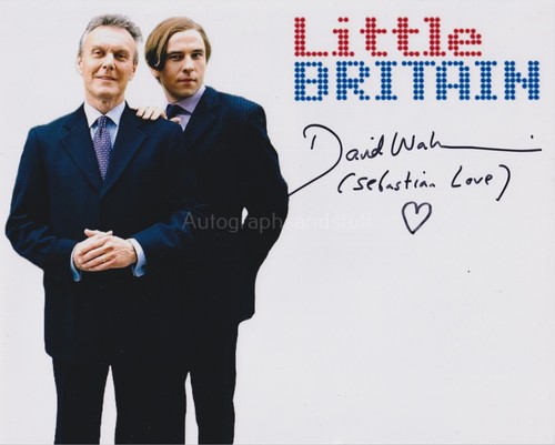David walliams hand signed - david,