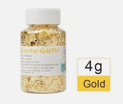24k edible gold leaf - edible,