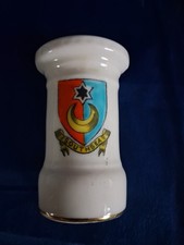 Crested Coronet Ware Parrott and Company Burslem  souvenir  Southsea England