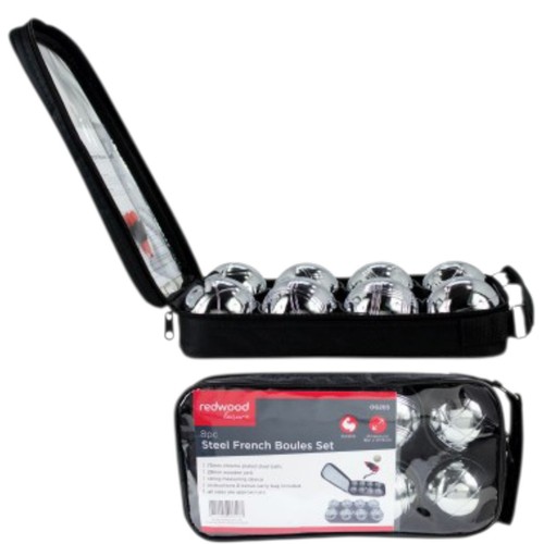 8pc french boules set - french,