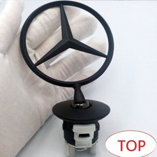 Front Hood Emblem Matte Black