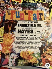 Stevens Funfair Vintage Poster
