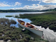 Expedition Canoe - Hard wood/fibreglass - Valley - Stunning quality - 3/4 person