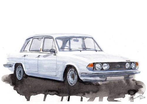 Original 8x12 watercolour