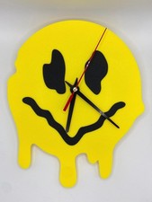 Melting Acid Smiley Face Wall