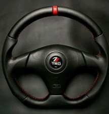 TRD flat bottom flat LEATHER