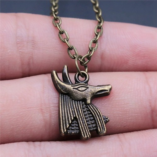 Anubis pendant necklace - pendant,