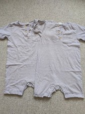 Boys 12-24 Months Summer short sleeve Playsuits / All In One / Romper Suits