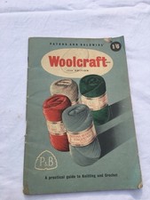 Paton & Baldwins Woolcraft 15th Edition Practical Guide to Knitting Crochet PB