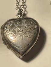 Vintage Sterling Silver Heart