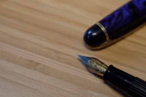 Waterman phileas blue - phileas, marbled