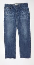 Firetrap Men's Blue Straight